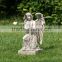 Napco Kneeling Praying Angel on Pedestal Garden Statue