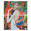 270gsm 340mic eco-solvent glossy polyester canvas fabric