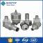 Wedge stainless steel wrapped round nozzles