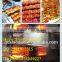Automatic electric and gas rotating barbecue machine , bbq rotary machine