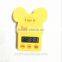 New Small Promotional Gift Items Cartoon Cute Bear Custom 99Min59S Count Up and Countdown Timer Gift Items