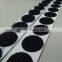 Extreme strength circle dot adhesive round and square hook & loop