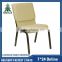 Beige stacking CHURCH CHAIR with super quality from China factory