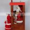 XM-CH1548 24 inch lighted christmas santa toy shop with little baby