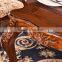 Commercial unique restaurant tables rubber wood dining table