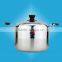 large size home utensils stainless steel camping cooking pot in china