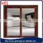 thermal break wooden color aluminum frame interior soundproof interior sliding door