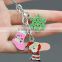Hot selling SW17052 Promotional christmas gift keychain/