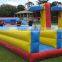 commercial three lane inflatable bungee run with cord n inflatable basketball hoops for sale