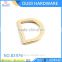 zinc alloy 19mm d ring for leather bag shoulder strap accessories d-ring Guangzhou wholesale