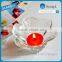 hot sale unique design glass candleholder clear pattern glass candleholder wholesale
