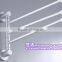 New 3 Swivel Bars Aluminium Wall Mounted Bathroom Towel Rail Rack Bath Room Holder Hanger Lowest Price