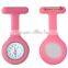 waterproof silicon rubber quartz watch for nurses