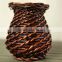 Wholesale cheap wicker basket willowFlower vase
