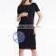 Custom spandex bamboo fiber plain maternity dresses