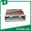 BEST SALE CHEAP CORRUGATED WHITE GONDOLA FOOD PACKAGING BOX