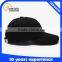 Custom 6 Panel Black Baseball Cap Without Logo High Quality Hats And Caps Men