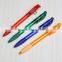2015 new products wholesale Plastic click action ball pen for promotional