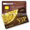 Factory price PVC plastic blank contact smart card contact blank card/blank pvc ic card size cr80