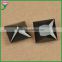 factory price machine cut marquise shape nano black spinel stone for wax set jewelry