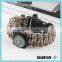 Factory manufacture various wholesale survival bracelet