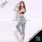 SAUANN 2016 Grey Seamless Workout Leggings