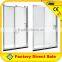 8mm double glass panels shower doors