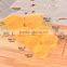 BAKEST new 35C PP material golden round shape moon cake tray