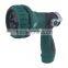 3 Ways Solid Metal Hose Nozzle Thumb Control Garden spray gun
