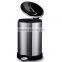 20L STAINLESS STEEL TRASH BIN