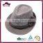 China manufacturer weaving straw fedora hat with competitive price