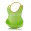 Waterproof & Eco-Friendly feature soft durable silicone baby bib easy to clean