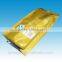 side gusset and square bottom plastic bag for food