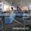 Double-screw designed pvc plastic extruder