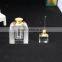 Wedding gift dull polish souvenir crystal glass design bottle