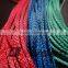 strong tensile colored UHMWPE polyester rope for sailing with CE