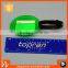 Oval Shaped Blank Luggage Tag with a Plastic Strap