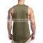 Best gymwear for men gym tank top drop armhole tank top
