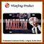 Factory produce aluminum licence plates / metal license plate/custom car plates