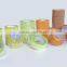 2015 Hot selling colorful crystal clear stationery tape