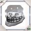Black and White Round Shape PVC Cute Funny Clown Masks with difference design