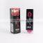 UBUB BRAND 12 Different waterproof Gloss Red Colors makeup matte lipstick with 24 hours long lasting matte black tube