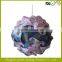 eco-friendly plastic DIY pendent puzzle lamp for outdoor