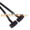 J1962 OBD2 connector Male to Female Extension Flat Split Y cable