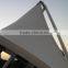 PTFE tension membrane for sun-shade Sail in Taiwan, PVC canopy of textile architecture