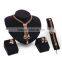 Dubai Statement Jewelry Sets Snake Chain Long Tassel Gold Rose Gold Filled Costume Jewelry Sets