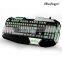 Cheaper factory USB Wired ergonomic gaming keyboard for desktop laptop