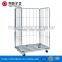 Warehouse Folding Logistics Push Trolley Cart Roll Container