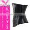 faux strapless leather corset ladies dress