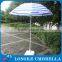 90cm Blue And White Stripe Foldable Beach Parasol Sun